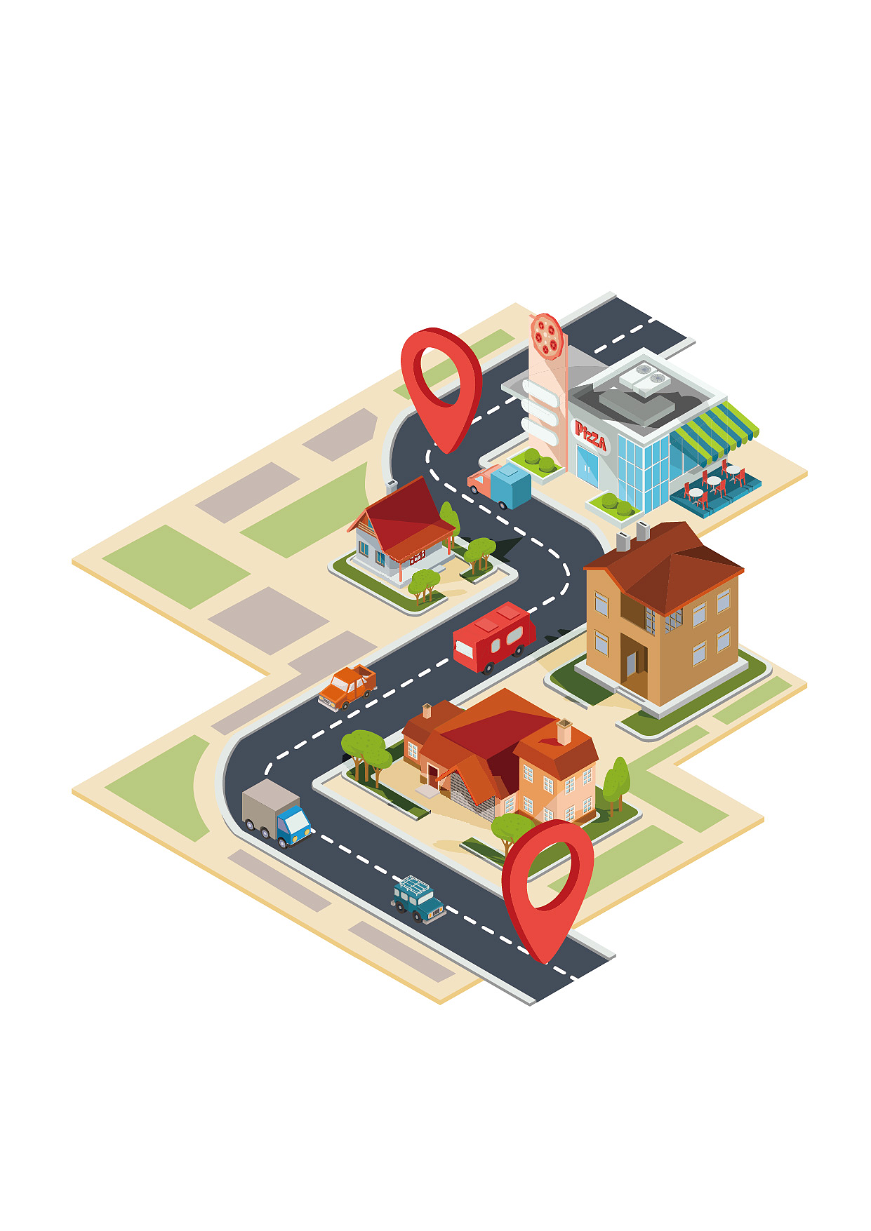 2.5D（图ZMjM0Njg2MTUy） - 建筑设计 - 站酷设计师Z82704424原创素材 - 站酷ZCOOL