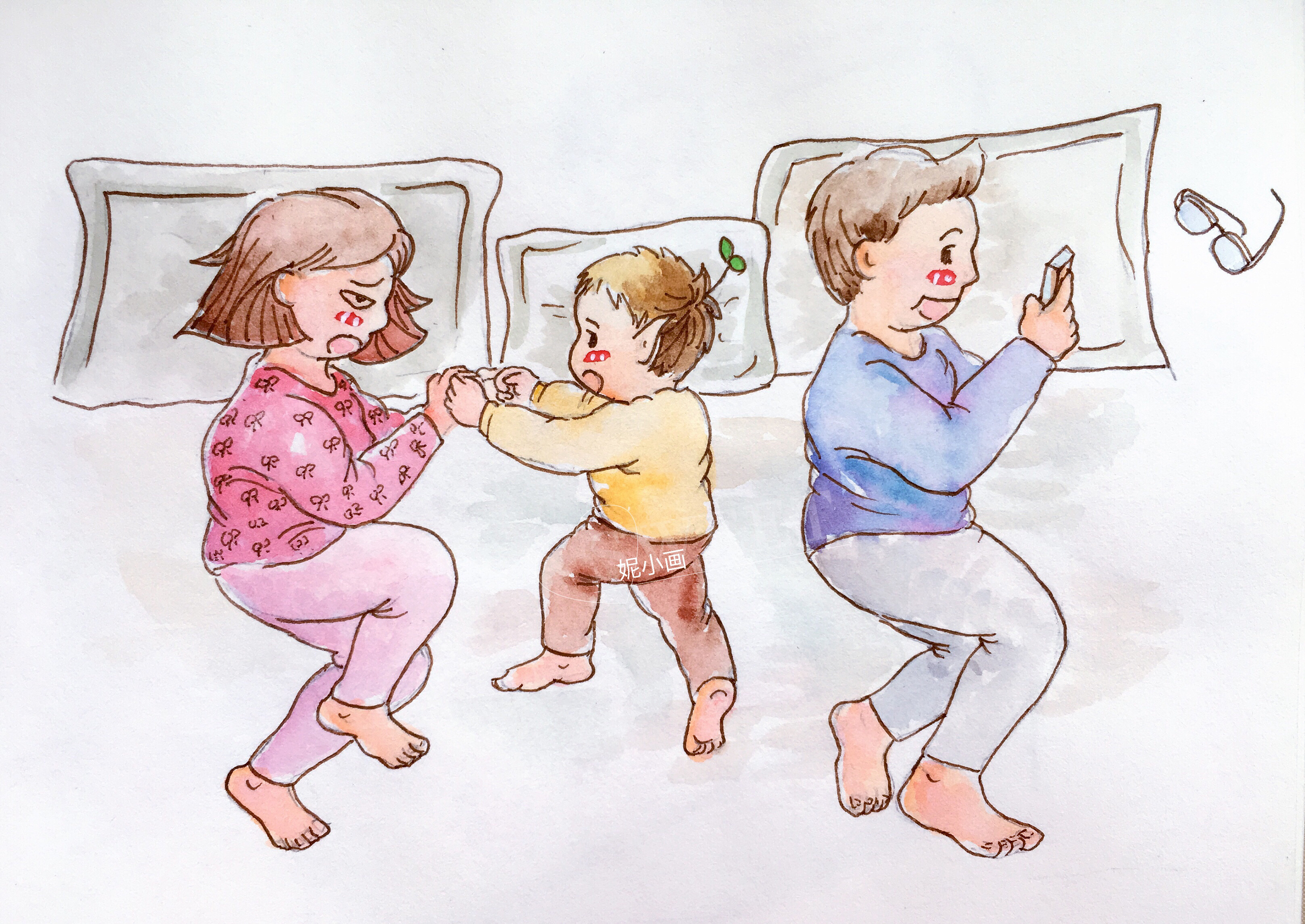 我家有个"低头族"