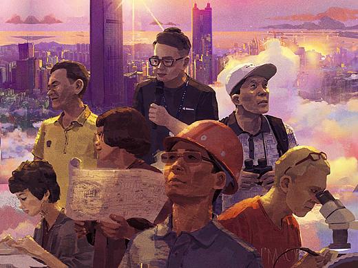 纪录片《奇迹》插画海报