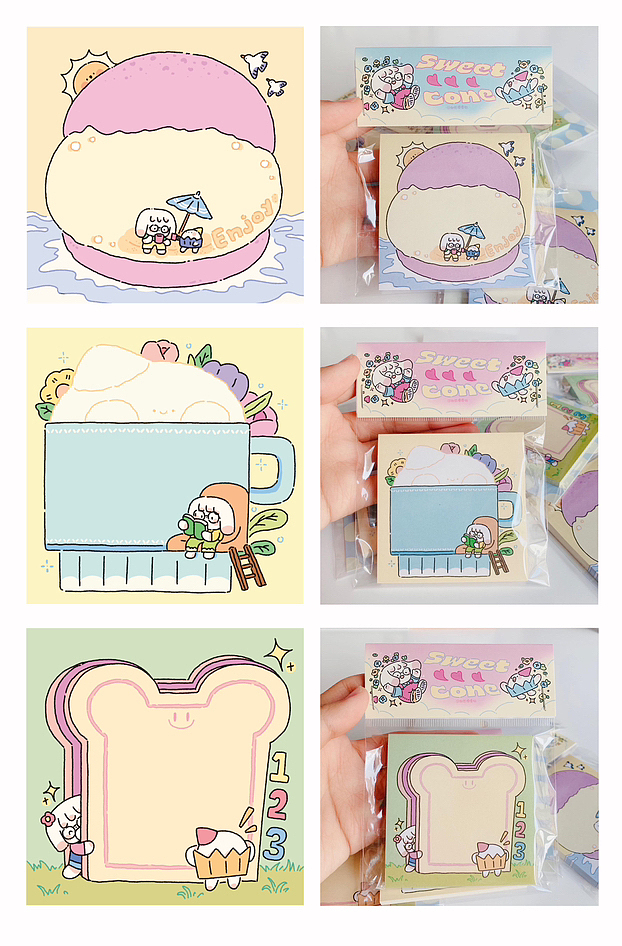 原创IP文创周边-甜小筒（图ZMzM5OTc4NDQ4） - 商业插画 - 站酷设计师甜筒懵懵哒原创素材 - 站酷ZCOOL