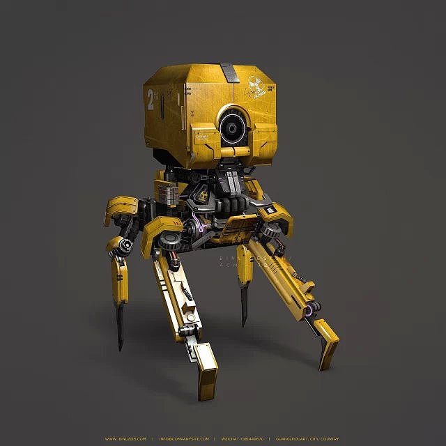 男生机械癖 machine怪物 cinema 4d练习