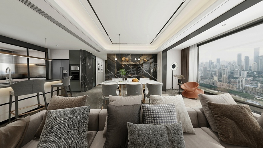 金辉长江铭著装修,长江铭著户型装修,南坪天古装饰秦莱