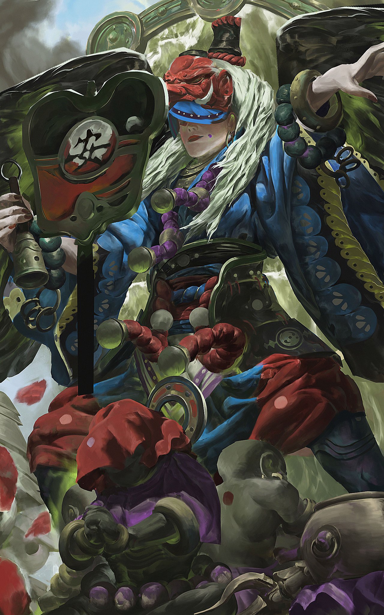 阴阳师 大天狗 第二次画了