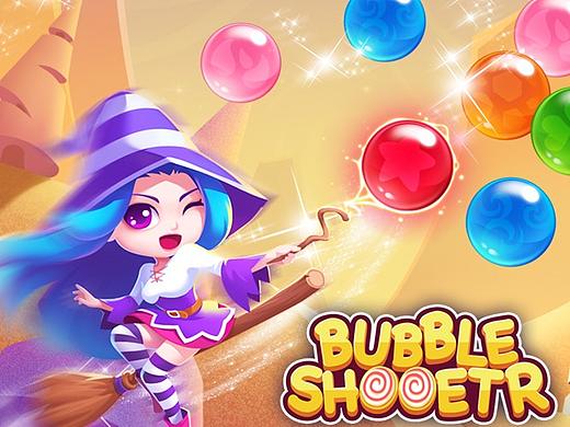 休闲游戏《bubble shooter》游戏美术