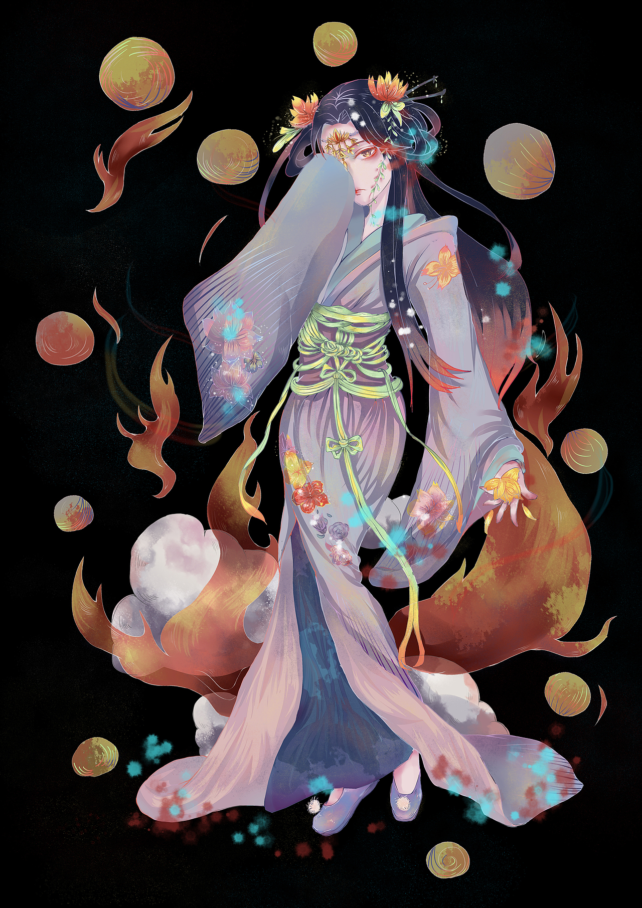 "看鬼"—— 山海经拟人绘画