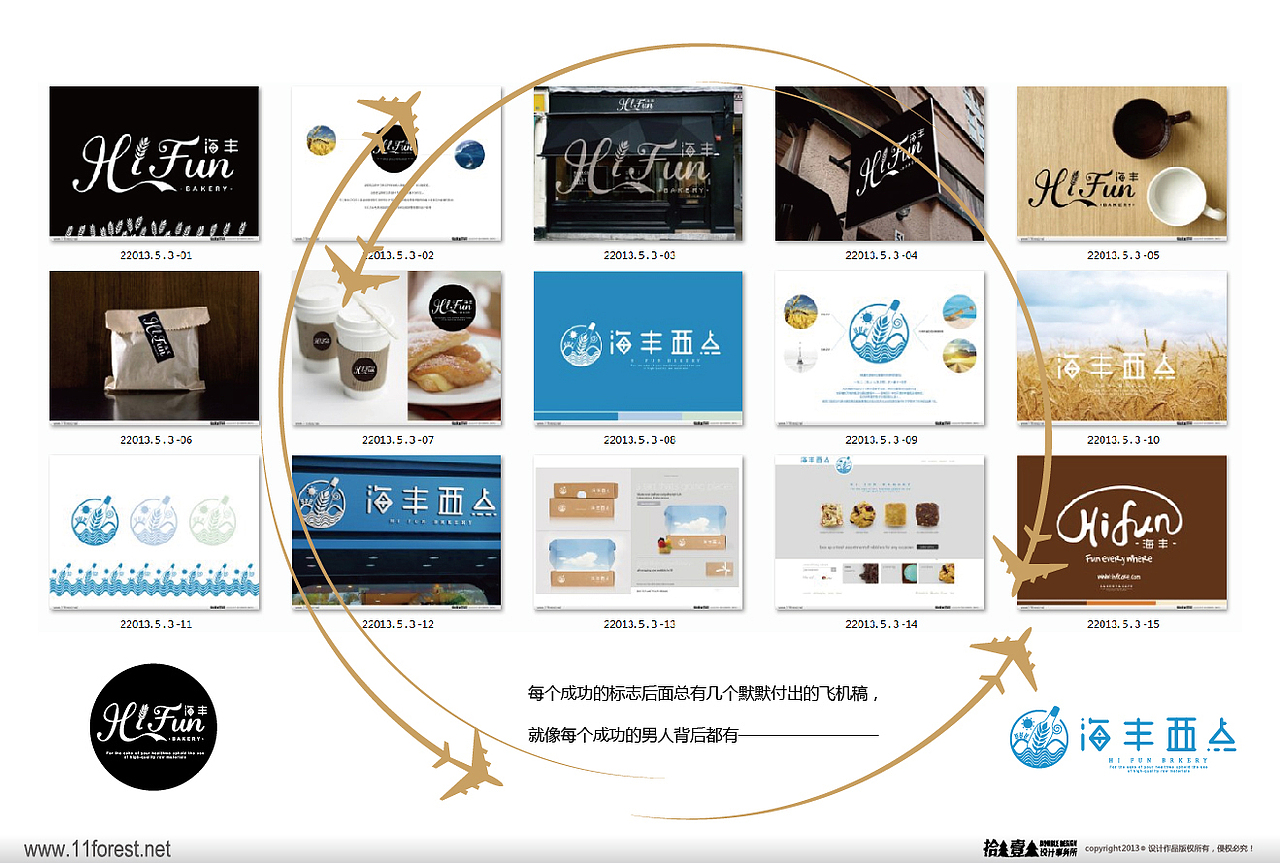 【乐趣无处不在】海丰西点烘焙面包店VI设计（图ZMTE1NTk5MDQ=） - 品牌 - 站酷设计师十森一林原创素材 - 站酷ZCOOL