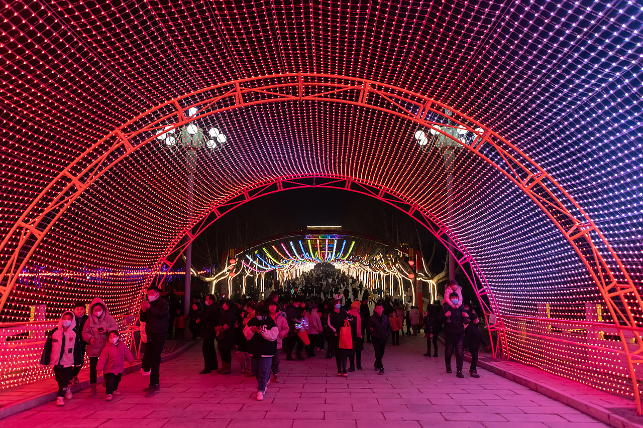 过年魏祠看花灯（图ZMjg2ODE5MzEy） - 其他摄影 - 站酷设计师pear1103原创素材 - 站酷ZCOOL