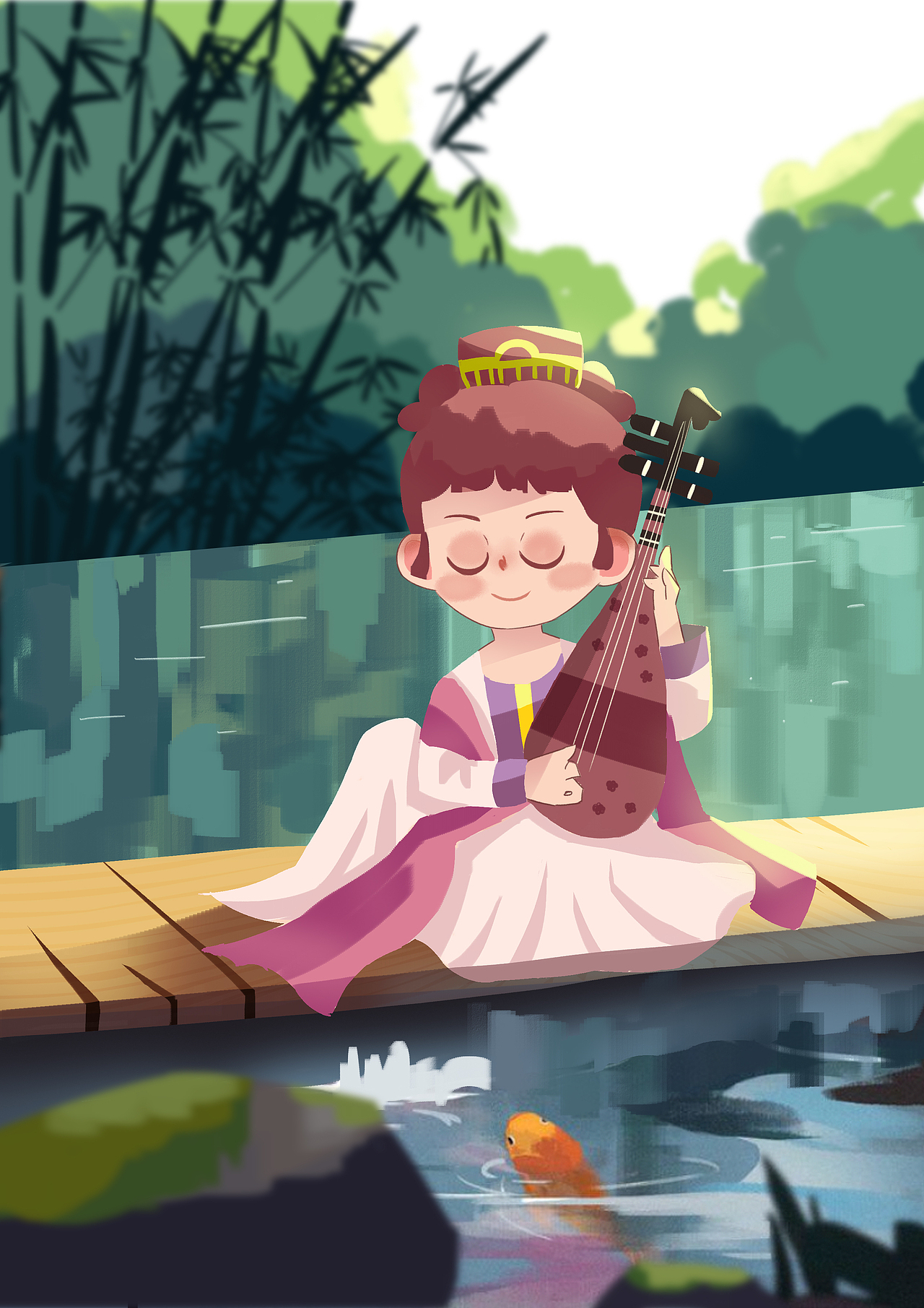 第一季度插画练习（图ZMjk1ODgyNDc2） - 儿童插画 - 站酷设计师菜菜美妞原创素材 - 站酷ZCOOL