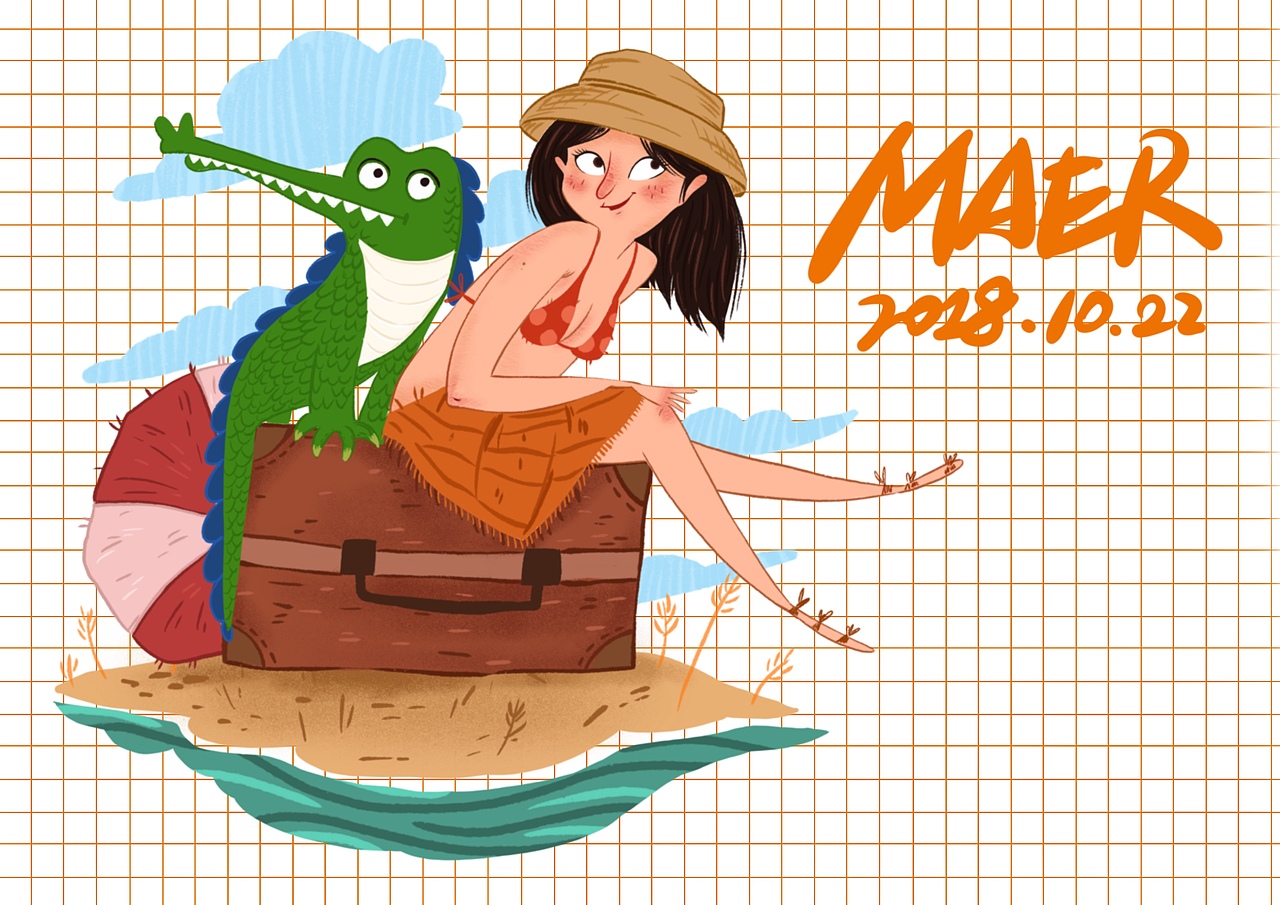 日历插画（图ZMTM0MzAyMzQ4） - 儿童插画 - 站酷设计师mare马儿原创素材 - 站酷ZCOOL