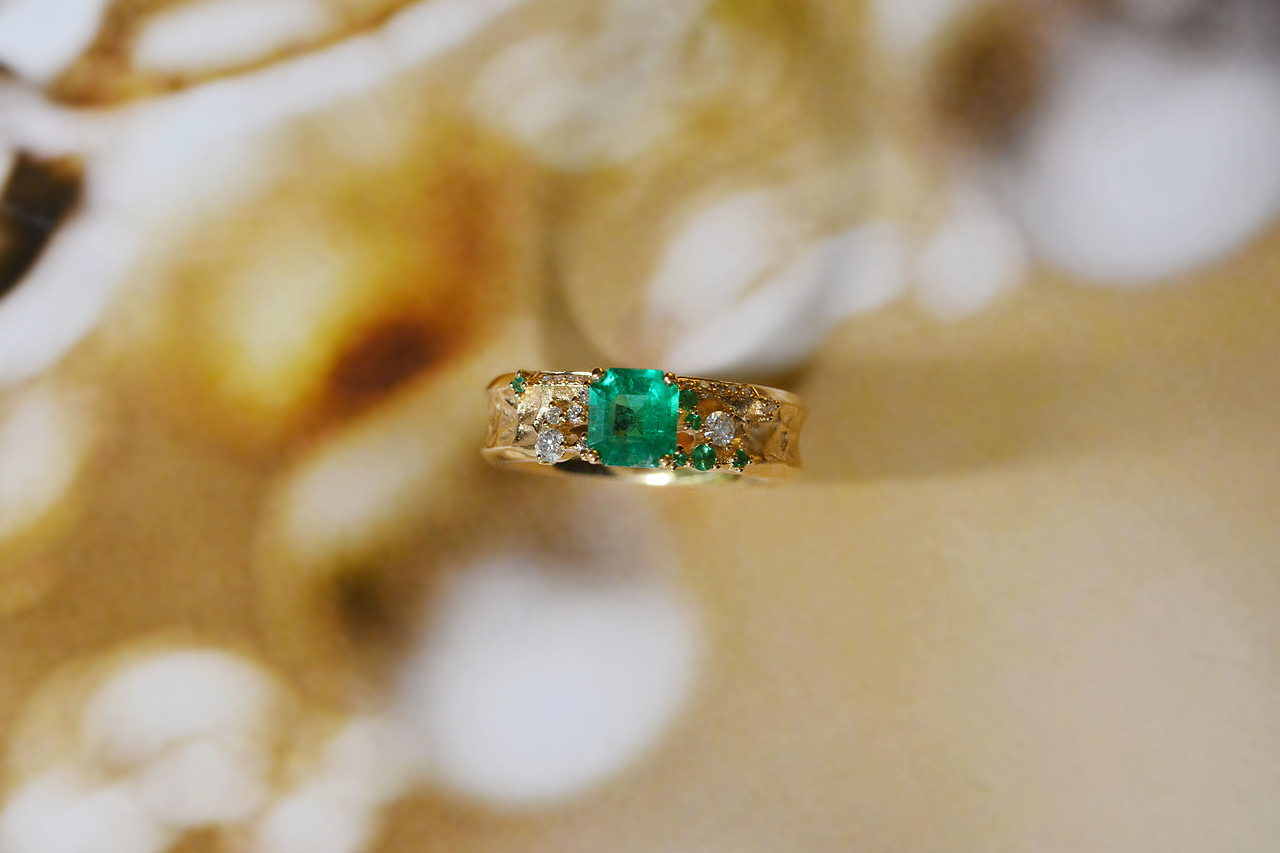 酷而高贵的金牛座(祖母绿、钻石款)