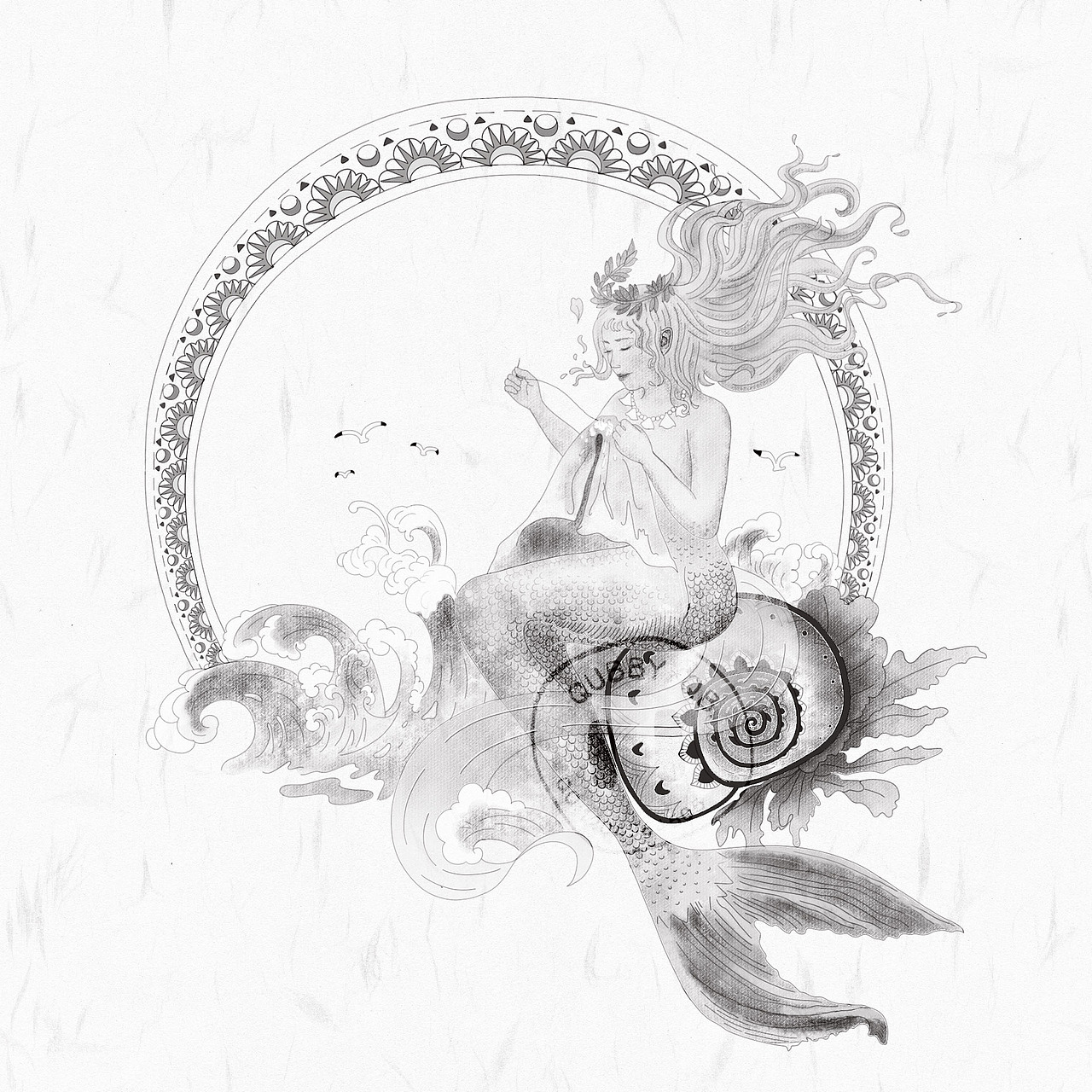 《夏》（图ZMjk5ODU3MzI0） - 创作习作 - 站酷设计师Qubby原创素材 - 站酷ZCOOL