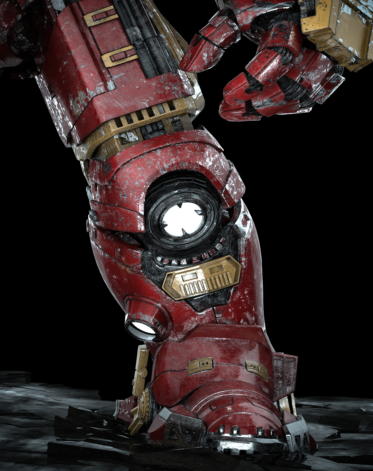 《复仇者联盟》——反浩克装甲:战损