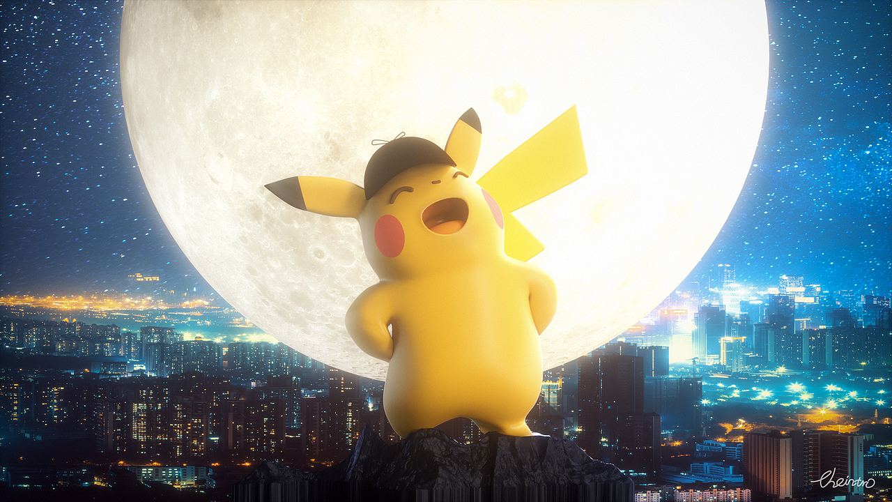 大侦探皮卡丘静帧作品