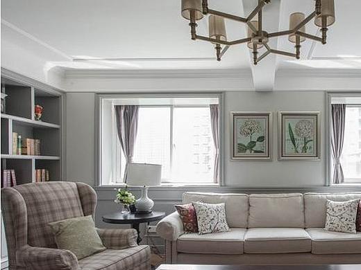 正商玉兰谷137平三室两厅现代简约风格装修设计案例