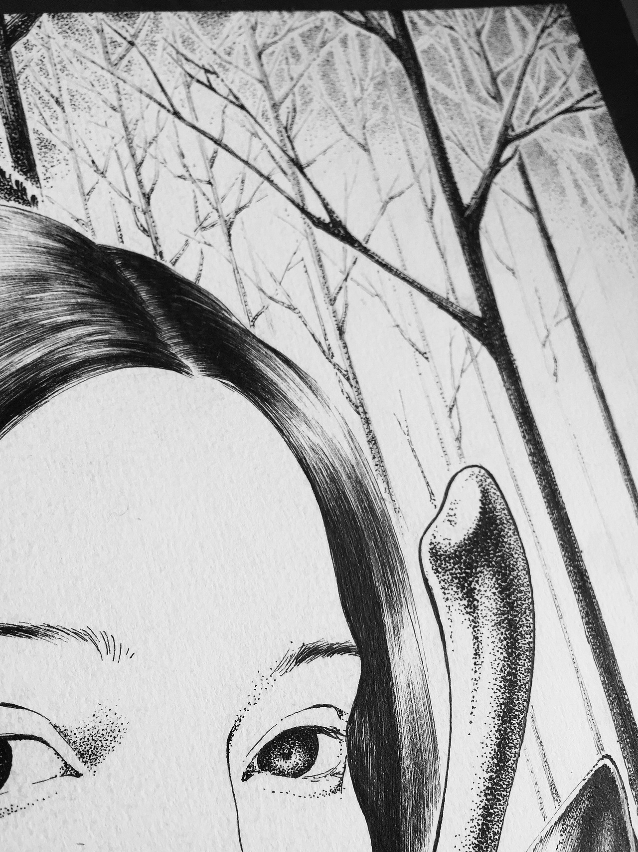 【针管笔】60小时插画作品