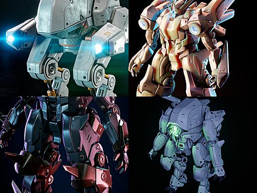 3D机甲类渲染12月Vol.1