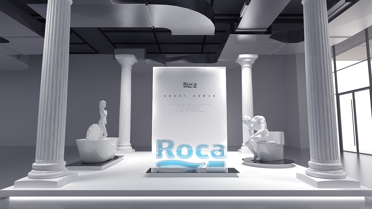 展览设计 | Roca Design shanghai（图ZMTkyMjc2NDU2） - 展陈设计 - 站酷设计师紫凉原创素材 - 站酷ZCOOL