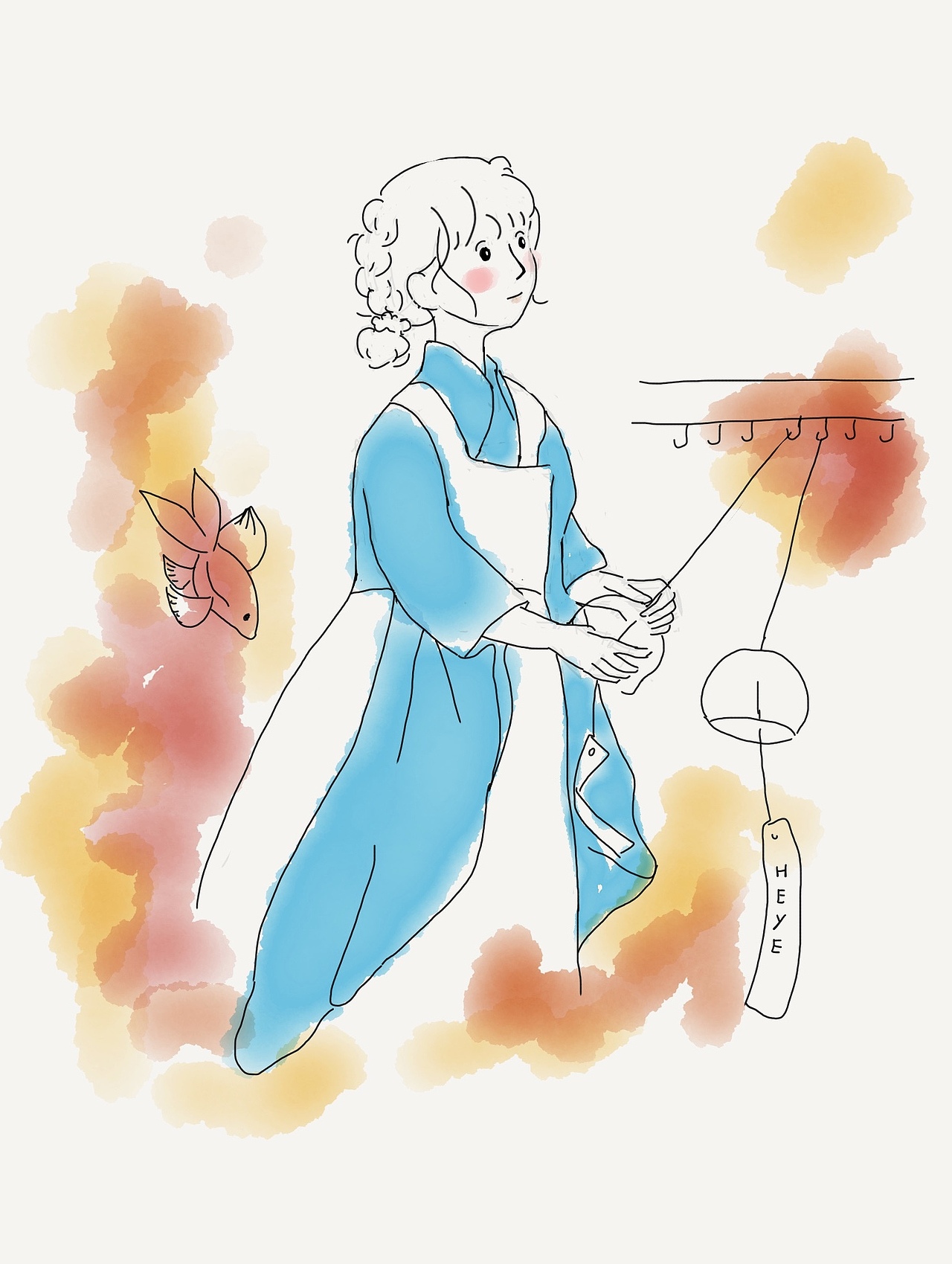 从学习插画开始的一些极简风练习（图ZMjkwMTE0NDM2） - 创作习作 - 站酷设计师夏天的禾页HeYe原创素材 - 站酷ZCOOL