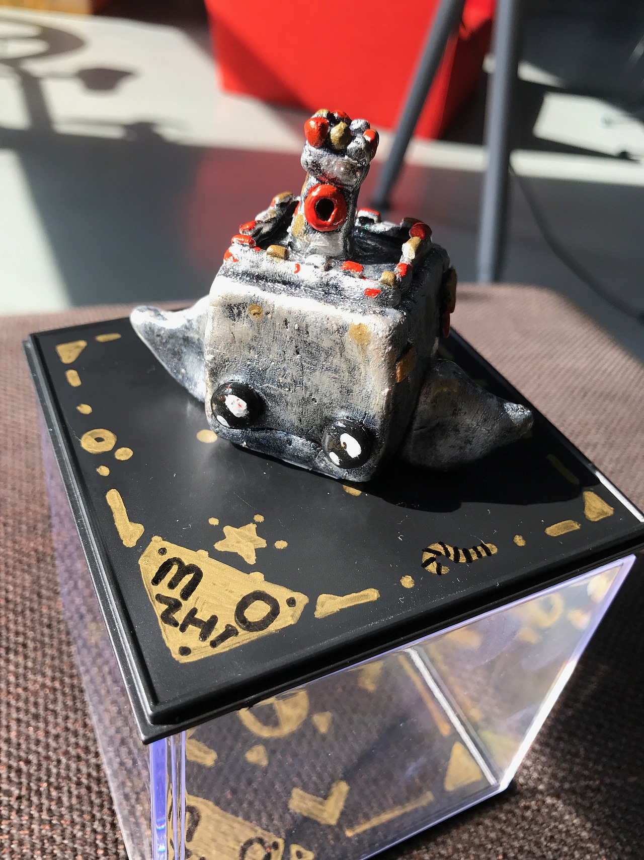 纯手工墨汁小鲸鱼