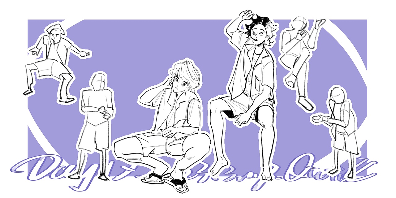 #速写60天挑战赛# Day17@速写班长