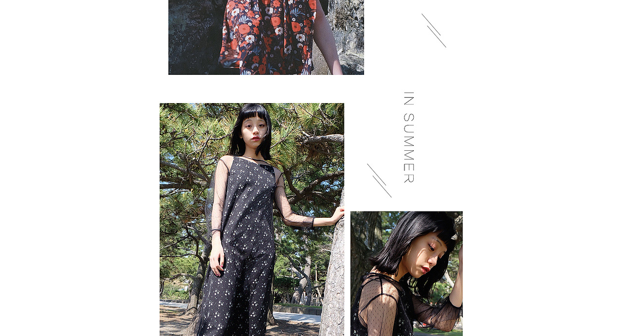 淘宝女装店铺设计，日式清新风