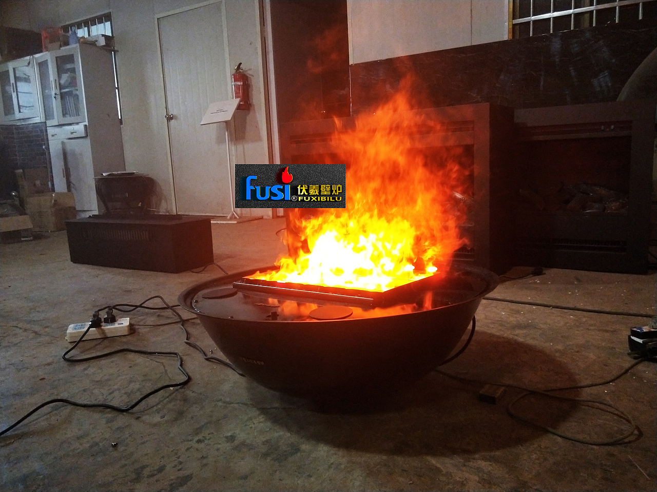 伏羲雾化壁炉篝火盆民宿客栈酒店泳池灯光秀晚会火焰灯