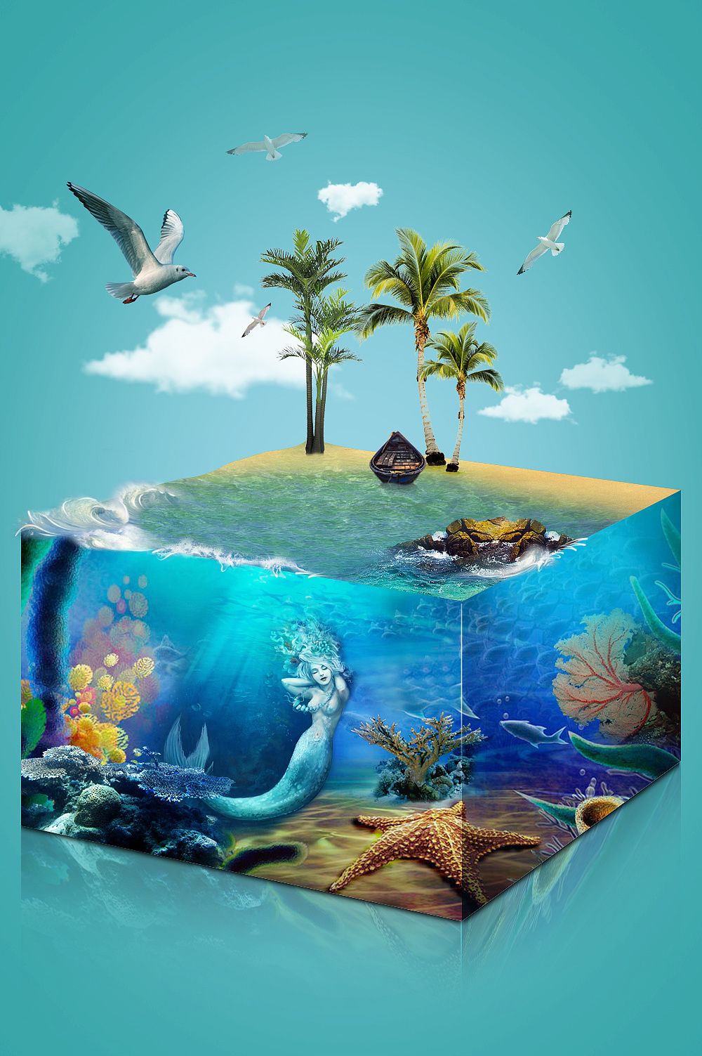 海洋一角|三维|场景|anldy花 - 原创作品 - 站酷 (zcool)