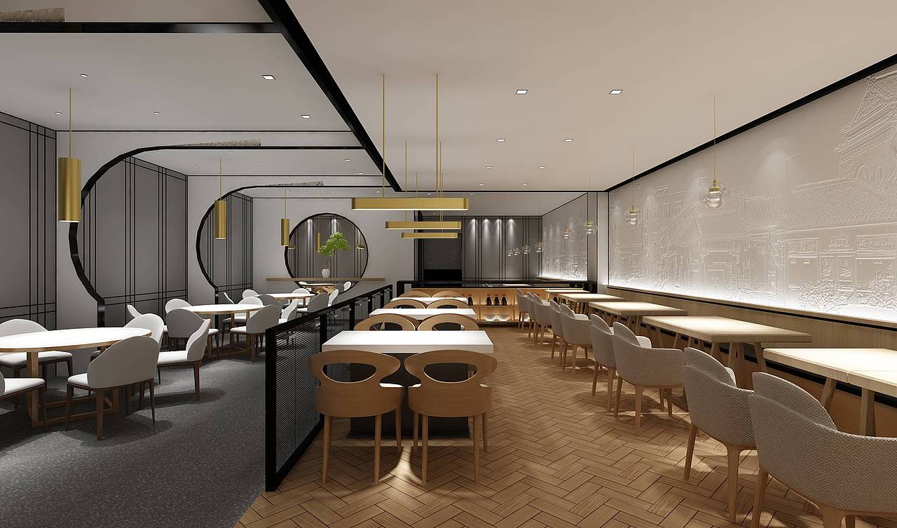 别具一格的中式粥店