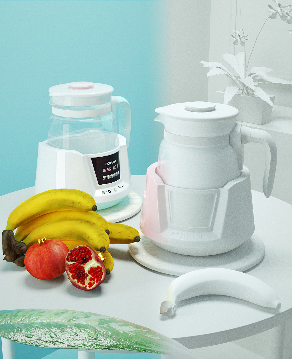 调奶器建模 场景渲染（图ZMTU4MjQyNzAw） - 场景 - 站酷设计师无相jack原创素材 - 站酷ZCOOL