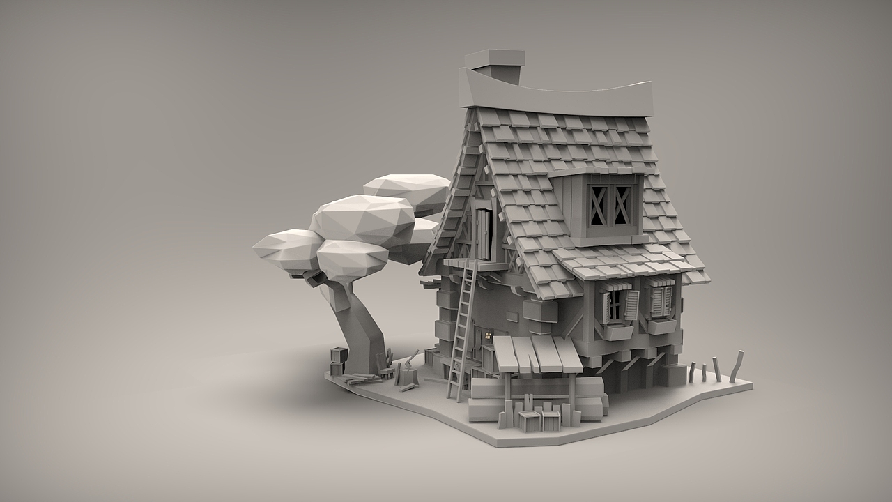 小房几（图ZMjAyMjAwMzU2） - 建筑/空间 - 站酷设计师HAKULAA原创素材 - 站酷ZCOOL