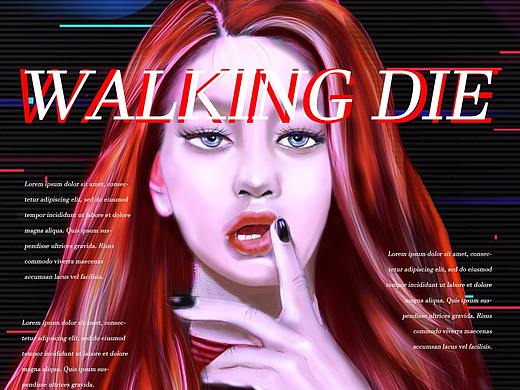 walking die