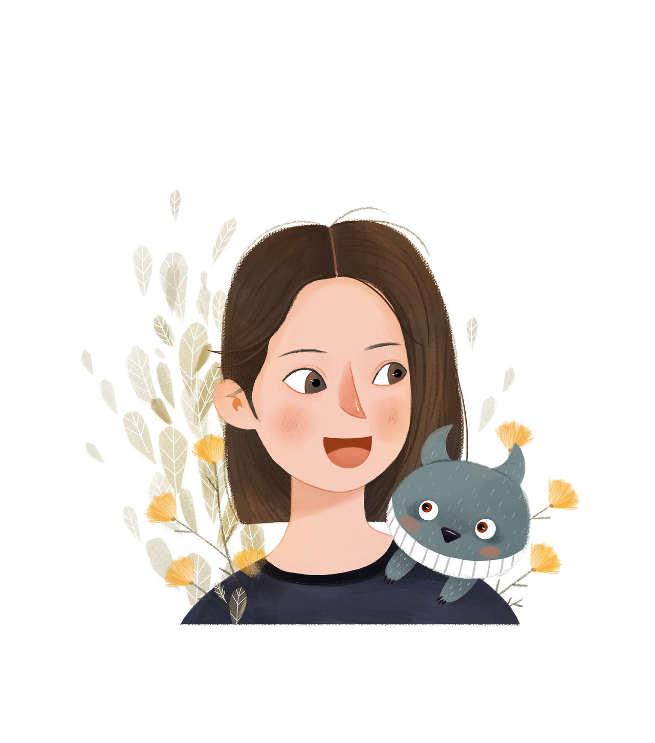 近日来的画儿（图ZOTc0MTM1MTY=） - 儿童插画 - 站酷设计师谢玲玲原创素材 - 站酷ZCOOL