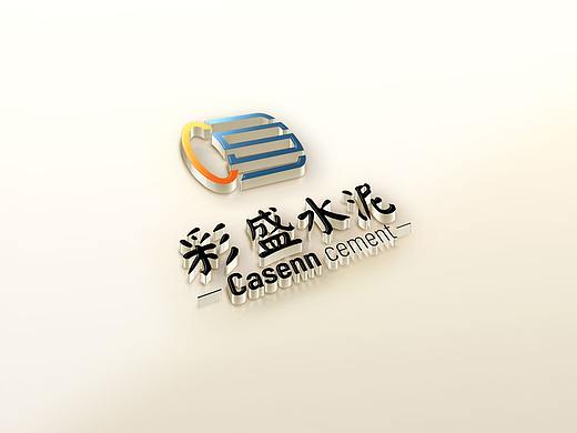 彩盛水泥LOGO设计 / 由点品牌设计（个人主页-ZNTY3MDMwMTY=） - Logo - 站酷设计师海旭品牌策划设计原创素材 - 站酷ZCOOL