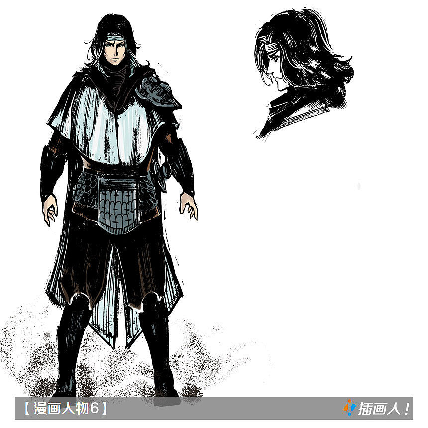 古风漫画人物-天涯浪客