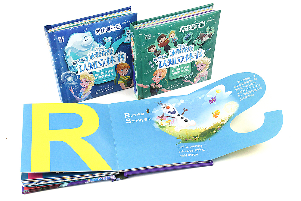 冰雪奇缘互动认知书