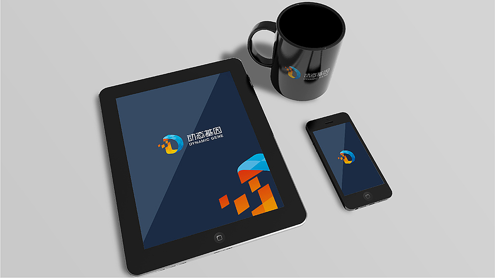 动态基因品牌标志设计