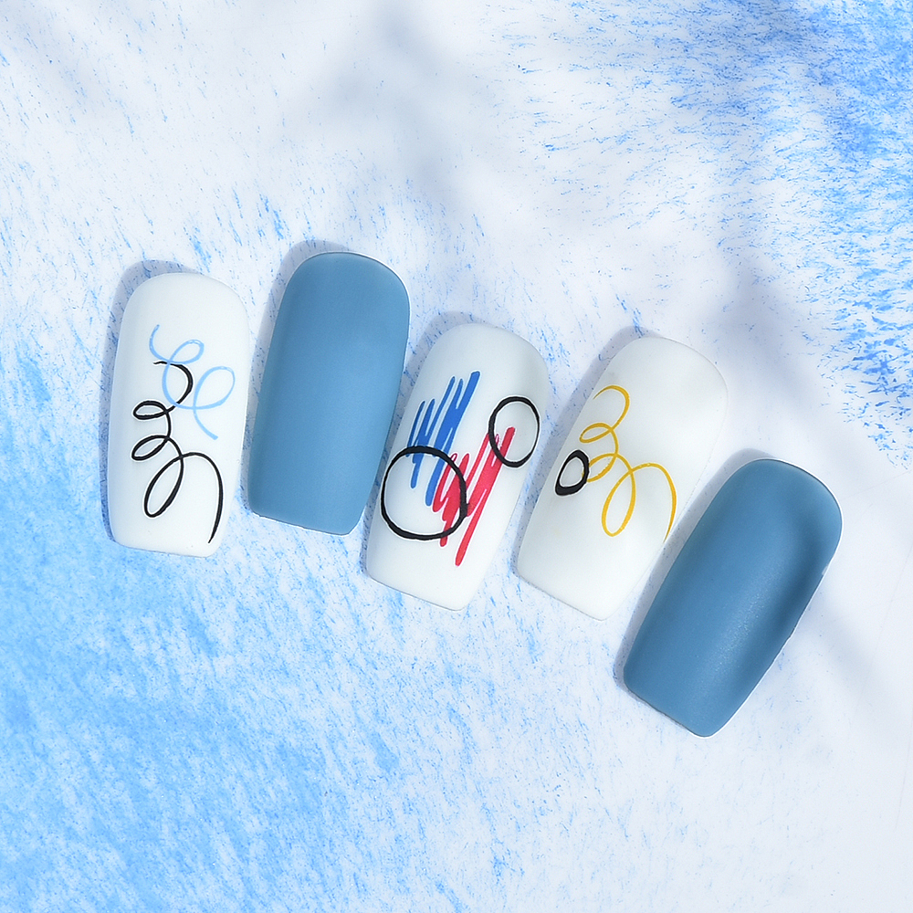 自然光拍摄抽象美甲 简约拍摄 简约风美甲