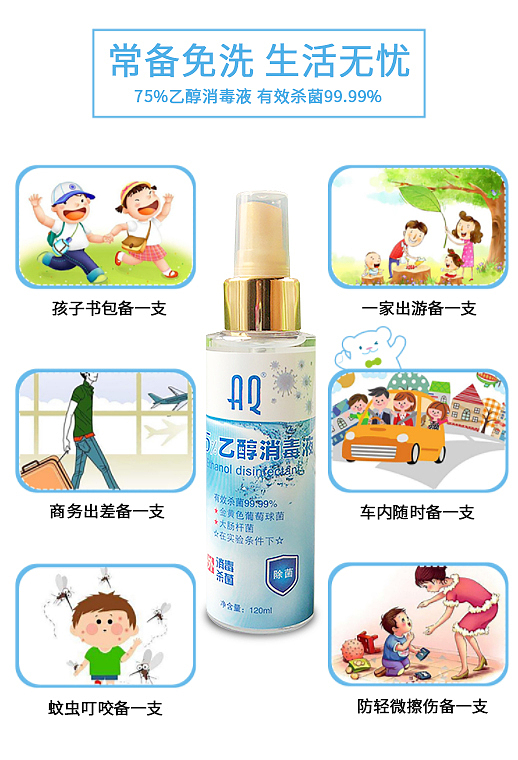 消毒液消毒喷雾