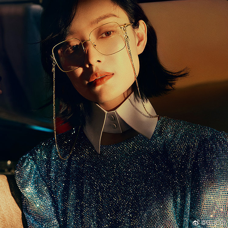 倪妮xguccieyewear2022全新眼镜广告形象大片