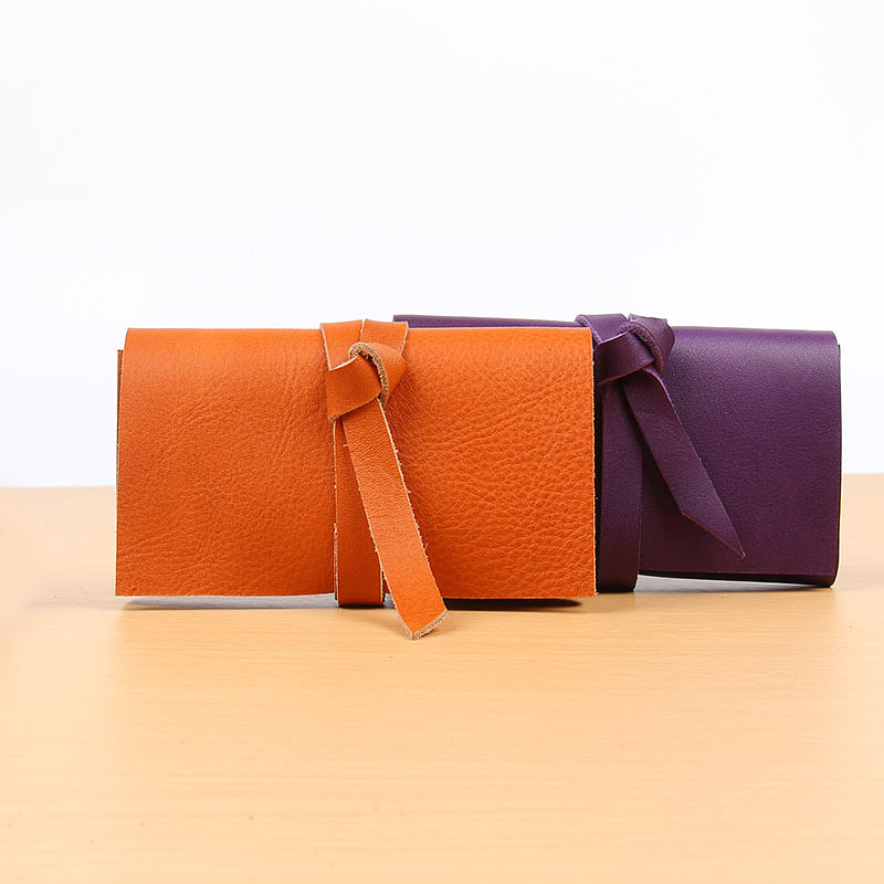 日韩风格纯手工休闲大容量名片包卡片包