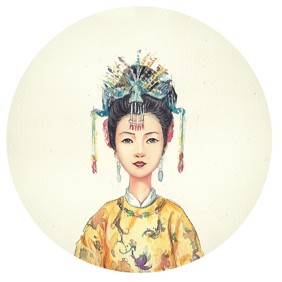 红楼十二金钗正册人物像