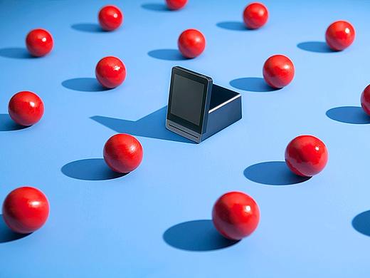 空气检测仪拍摄