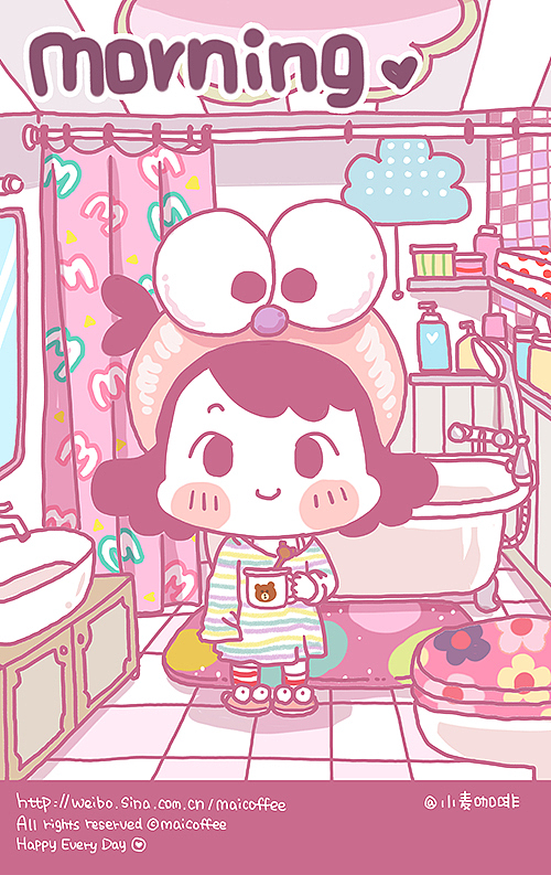 麦life系列插画X5（图ZNzI4ODkwNjQ=） - 创作习作 - 站酷设计师小麦咖啡原创素材 - 站酷ZCOOL