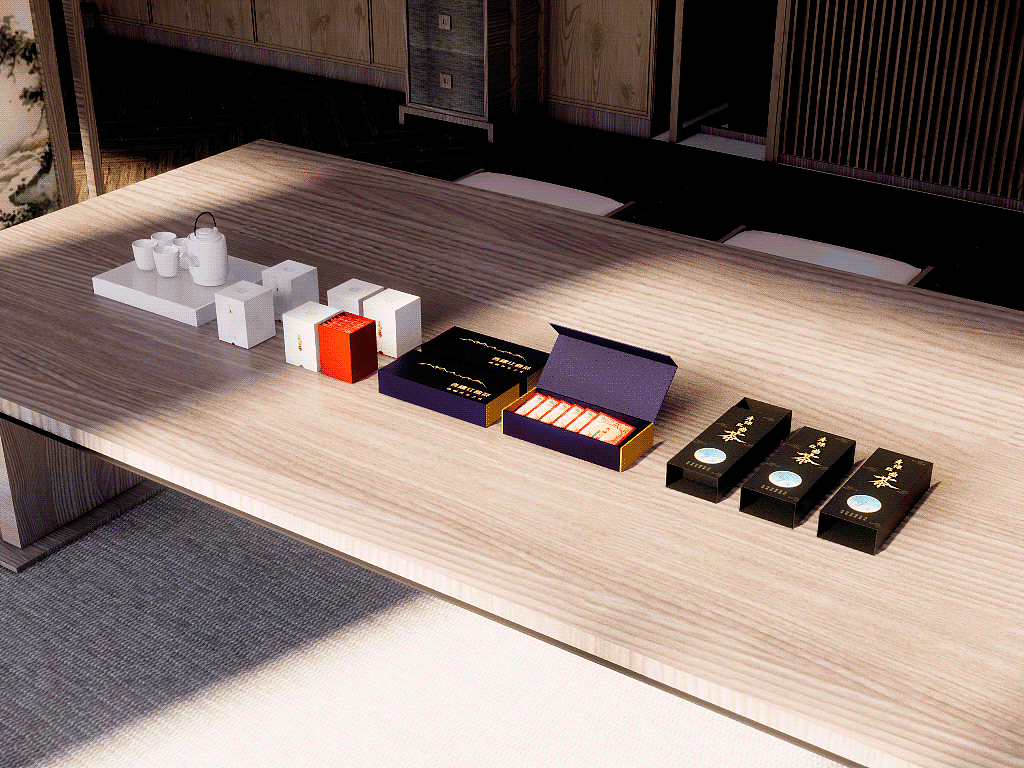 青稞红曲茶产品展示效果图（图ZMjAwNzI2OTg0） - 展陈设计 - 站酷设计师什么都不灰灰原创素材 - 站酷ZCOOL