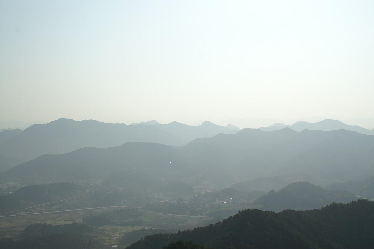 山 日出 日落 --横店 （原片）（图ZNTI0NTMxNg==） - 风光摄影 - 站酷设计师niceshower原创素材 - 站酷ZCOOL