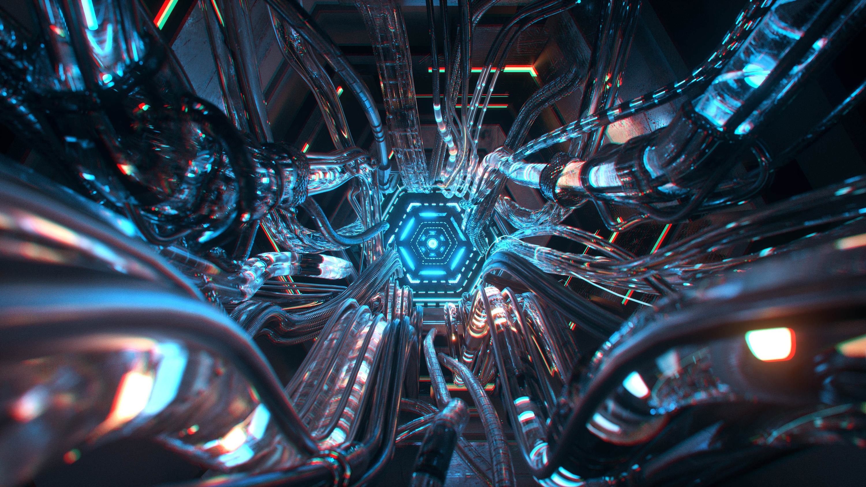 某键盘c4d广告片