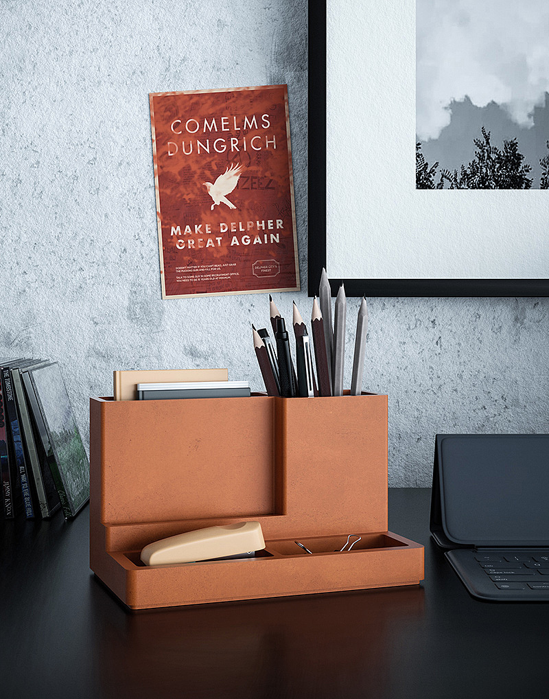 文具盒 承器 | 清水混凝土轻奢艺术设计（图ZMjY1NTc3NzYw） - 生活用品 - 站酷设计师觉一FONE原创素材 - 站酷ZCOOL