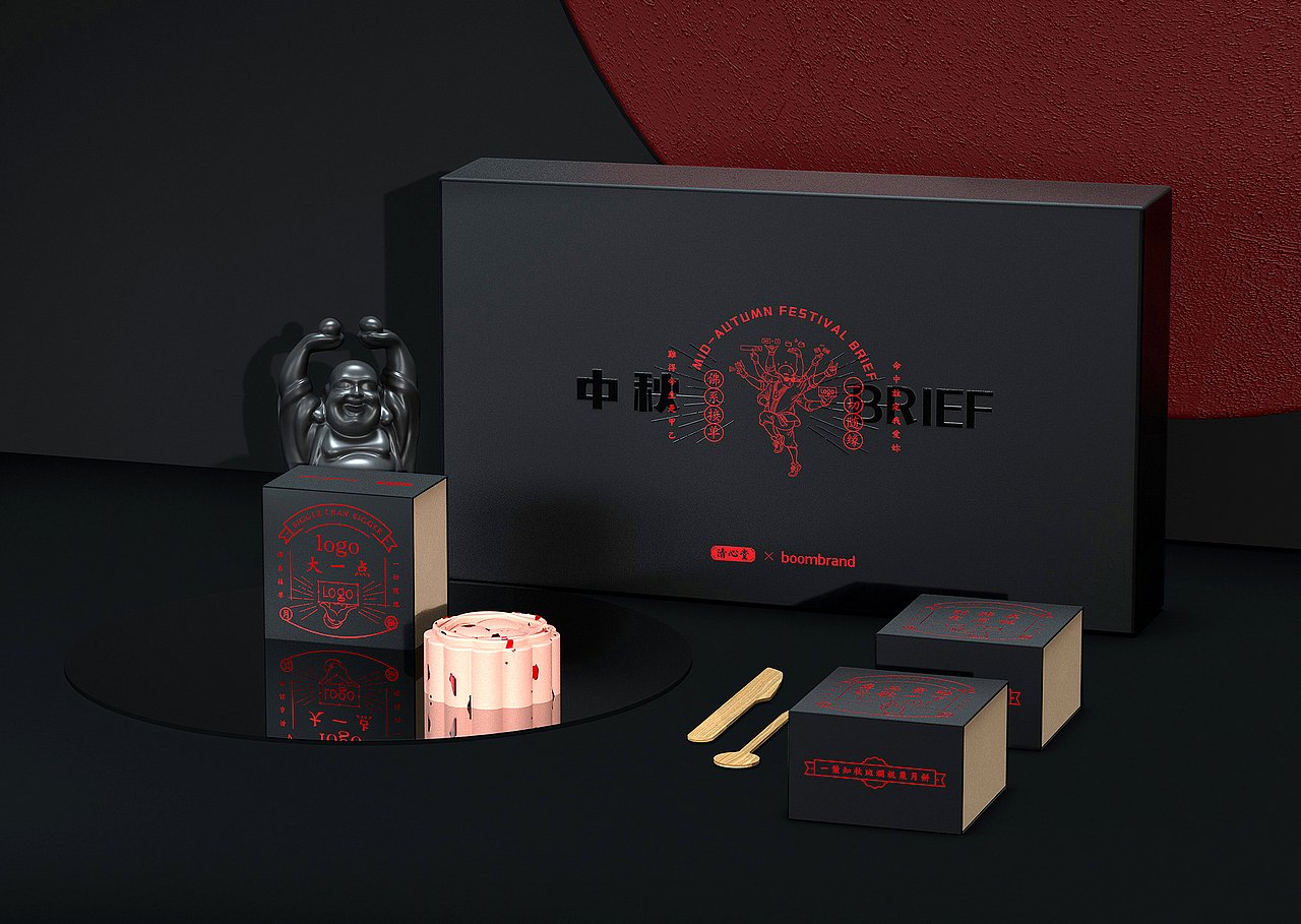 送给甲方BABA的月饼（图ZMTc1OTY2MDgw） - 包装 - 站酷设计师boombrand兴之原创素材 - 站酷ZCOOL