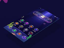 彩色泡泡手机主题