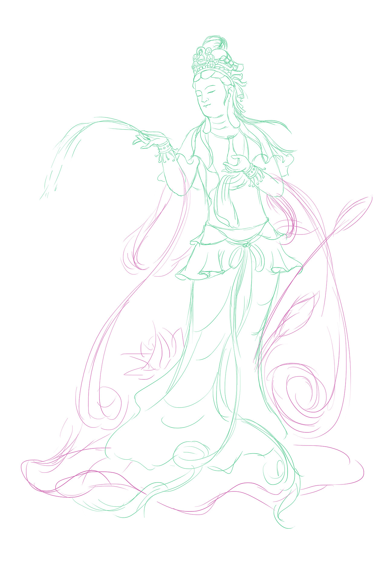 三十三观音----洒水观音